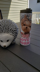 Yorkie Love Tumbler