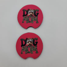 Yorkie "Dog Mom" Car Coasters