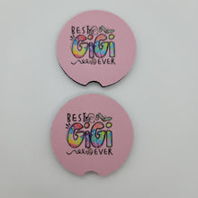 "Best Gigi Ever" Car Coasters