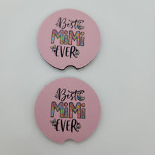 "Best Mimi Ever" Car Coasters