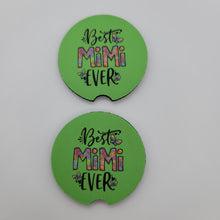 "Best Mimi Ever" Car Coasters