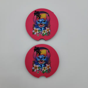 Lilo & Stitch Car Coasters