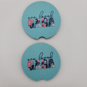 "One Loved Gaga" Car Coasters