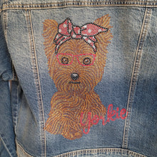 Yorkie Rhinestone Jacket