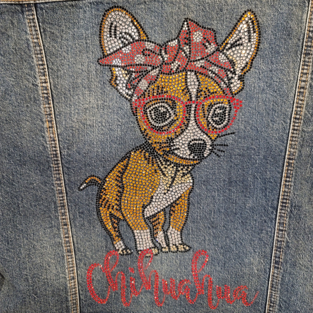 Chihuahua Rhinestone Jacket