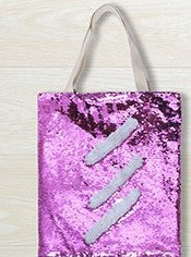 Custom Sequin Tote Bag