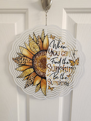 Sunflower Wind Spinner