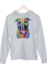 Colorful Pitbull Heart Hoodie