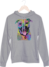 Colorful Pitbull Heart Hoodie