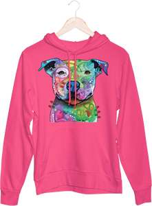 Colorful Pitbull Hoodie