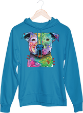 Colorful Pitbull Hoodie