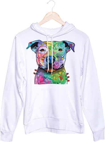 Colorful Pitbull Hoodie