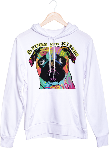 Pugs and Kisses Hoodie