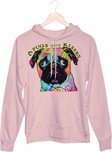 Pugs and Kisses Hoodie