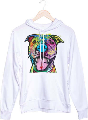 Smiling Pitbull Hoodie