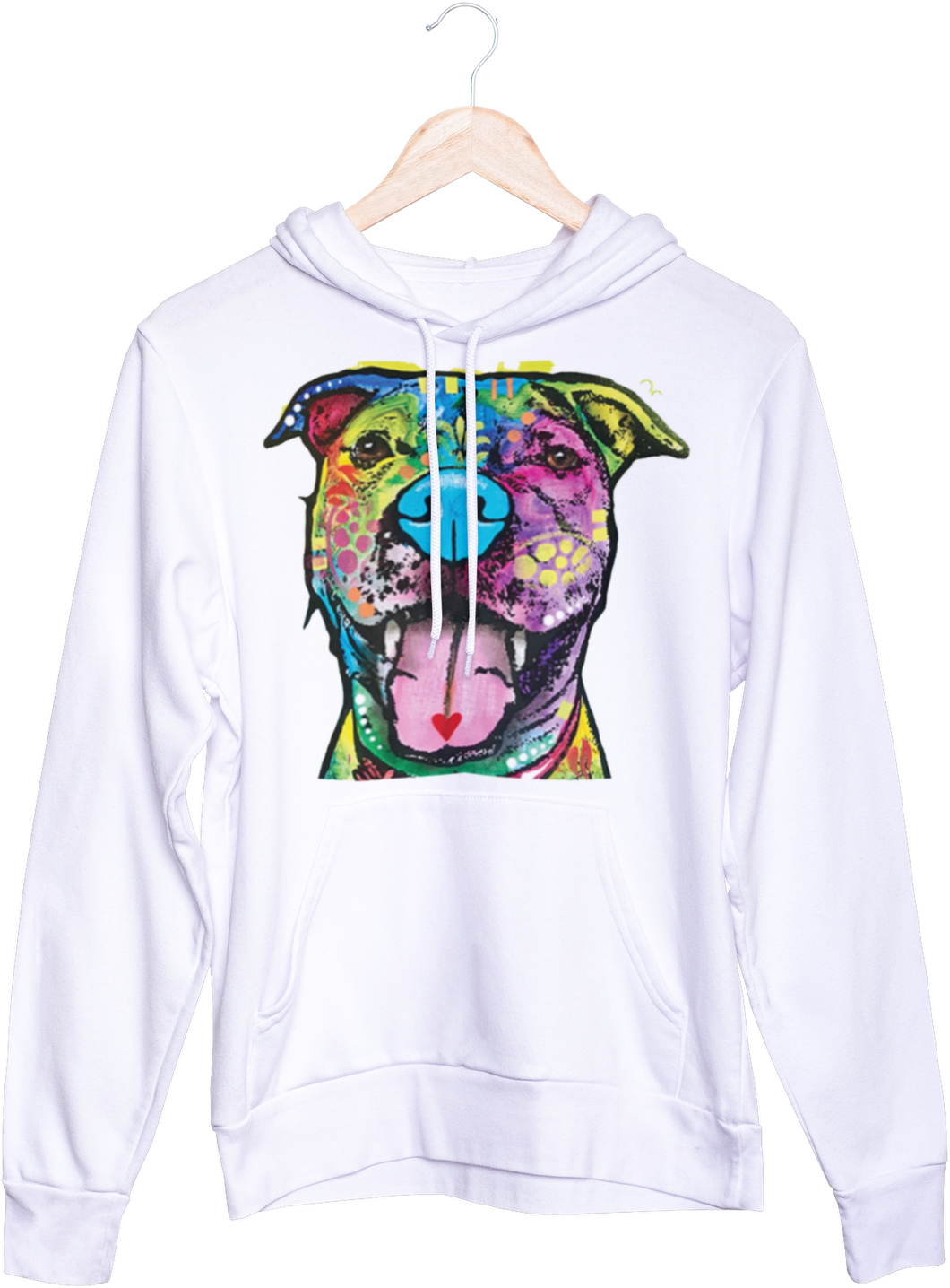 Smiling Pitbull Hoodie