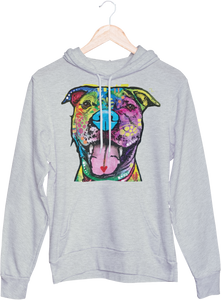 Smiling Pitbull Hoodie