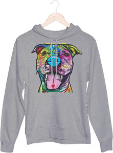 Smiling Pitbull Hoodie