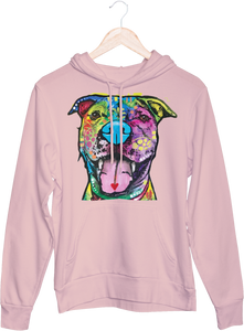 Smiling Pitbull Hoodie