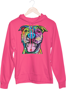 Smiling Pitbull Hoodie