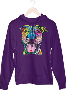 Smiling Pitbull Hoodie